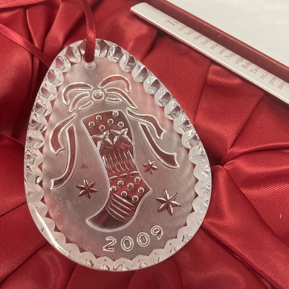 Waterford Crystal Silver Ornament
